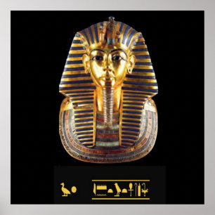 PÓSTER POSTER DE TUTANKHAMUN