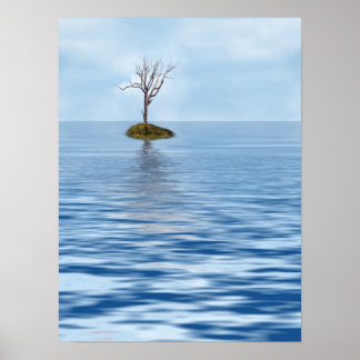 Póster Poster de un árbol (color)