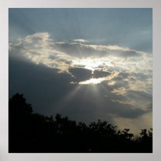 Póster Poster de un rayo de esperanza