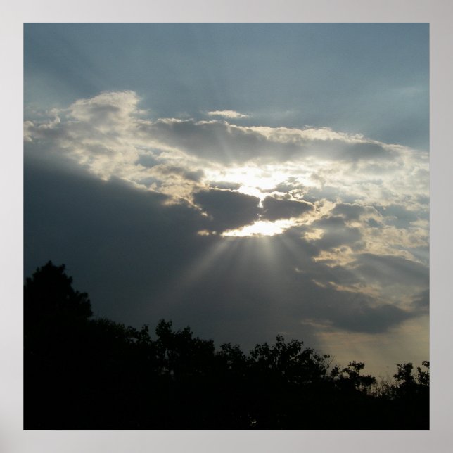 Póster Poster de un rayo de esperanza (Frente)