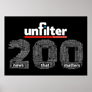 Póster Poster de Unfilter 200