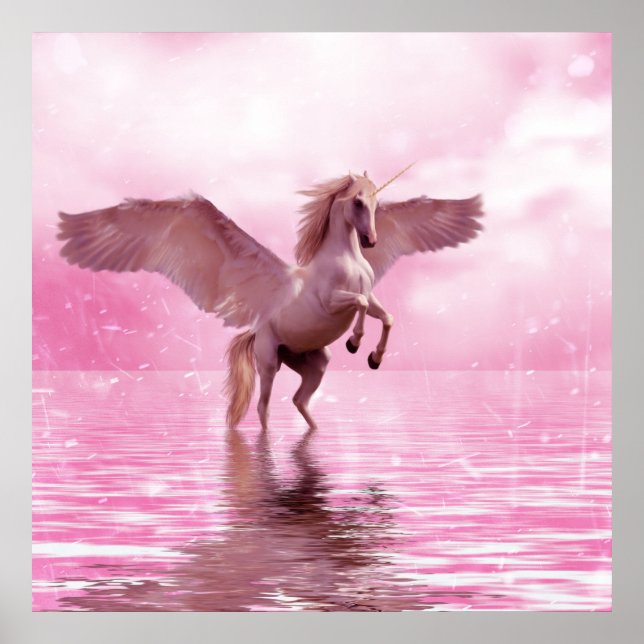 Póster Poster de Unicorn Fantasy (Frente)