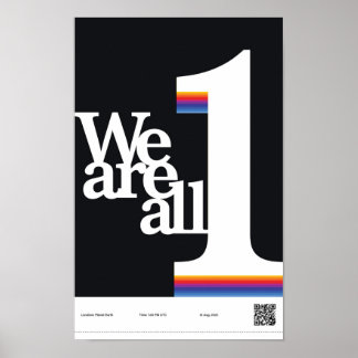 Póster Poster de unidad