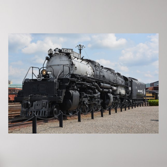 Póster Poster de Union Pacific Big Boy No. X4012 (Frente)