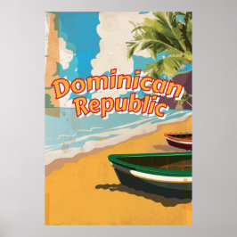 Póster Poster de vacaciones de la República Dominicana Vi