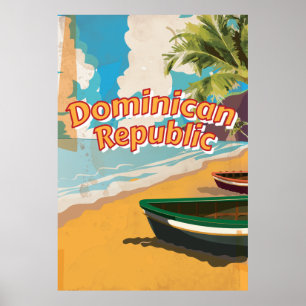 Póster Poster de vacaciones de la República Dominicana Vi