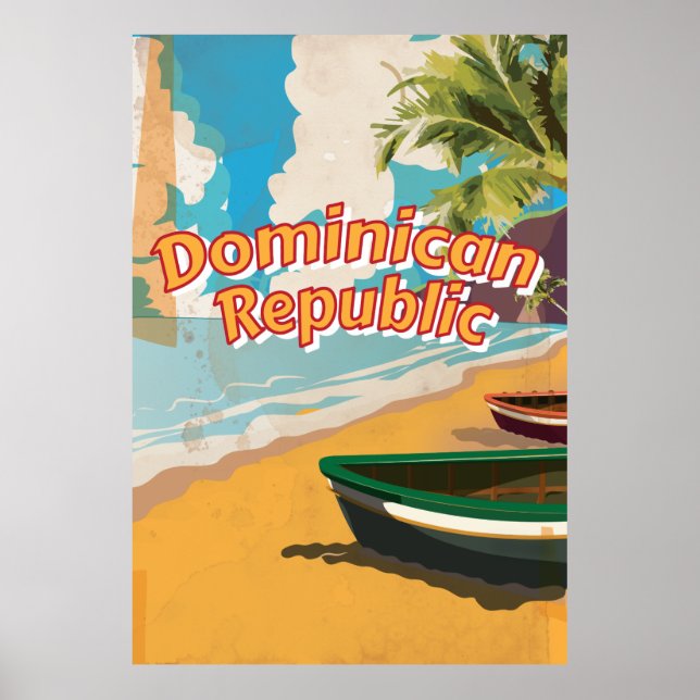 Póster Poster de vacaciones de la República Dominicana Vi (Frente)