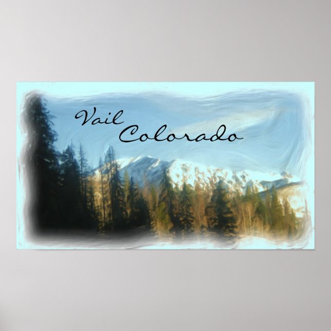 Póster Poster de Vail Colorado (Frente)
