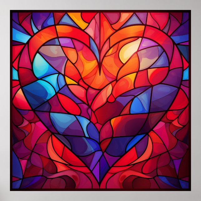 Póster Poster de Valentine Hearts (Frente)