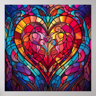 Póster Poster de Valentine Hearts
