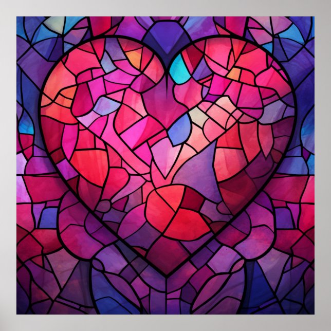 Póster Poster de Valentine Hearts (Frente)