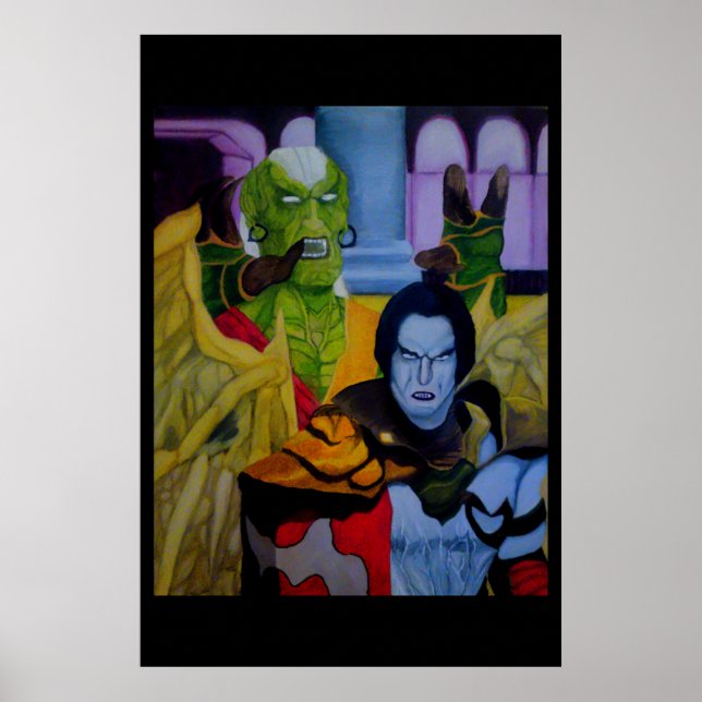 Póster Poster de vampiros (Frente)