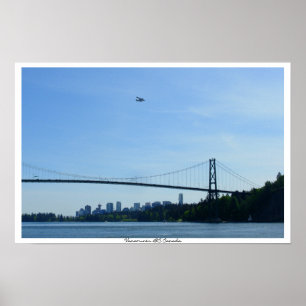 Póster Poster de Vancouver Leons Gate Art Prints & Poster