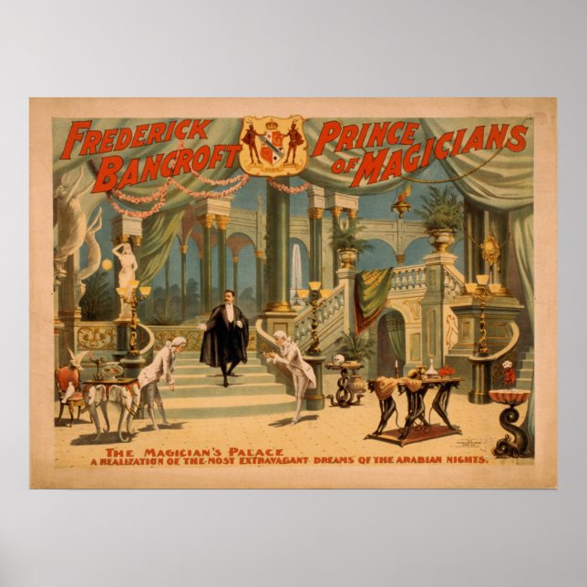 Póster POSTER de VAUDEVILLE, un ilusionista mago de BANCR (Frente)