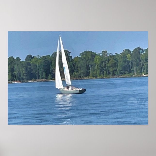 Póster Poster de velero (Frente)