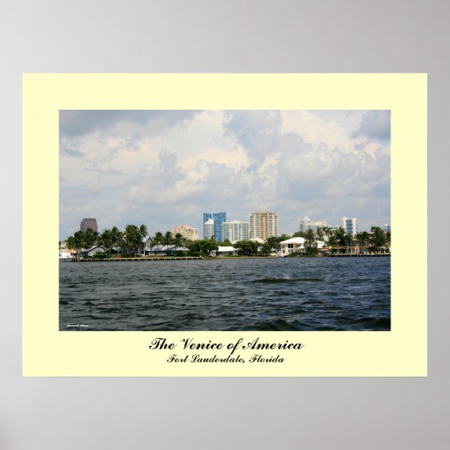 Póster Poster de Venecia de América (Frente)
