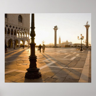 Póster Poster de Venecia Piazza San Marco