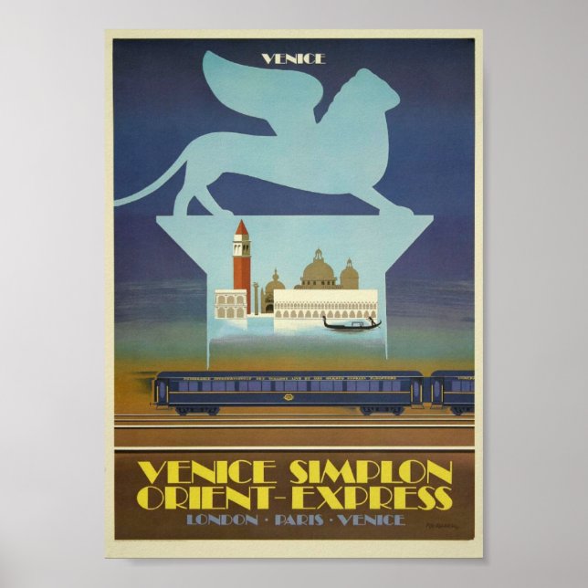 Póster Poster de Venice Simplon (Orient Express) (Frente)