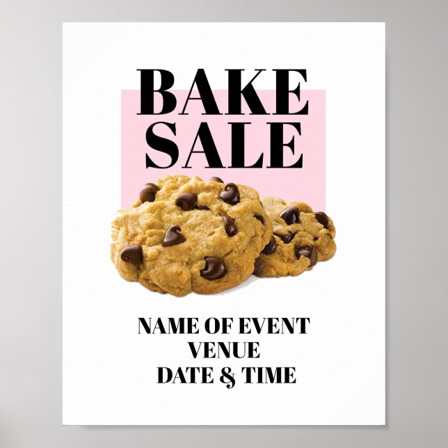 Póster Poster de venta de pasteles, Poster de venta de ga (Frente)