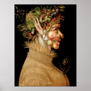 Póster Poster de verano de Arcimboldo