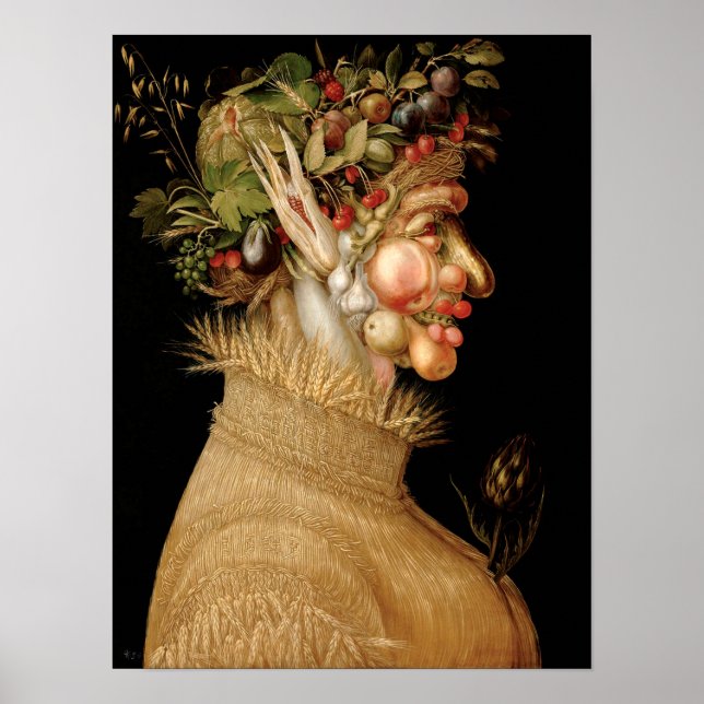 Póster Poster de verano de Arcimboldo (Frente)
