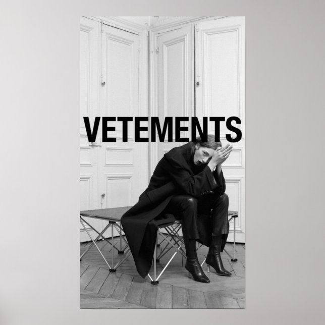 Póster Poster de Vetements (Frente)