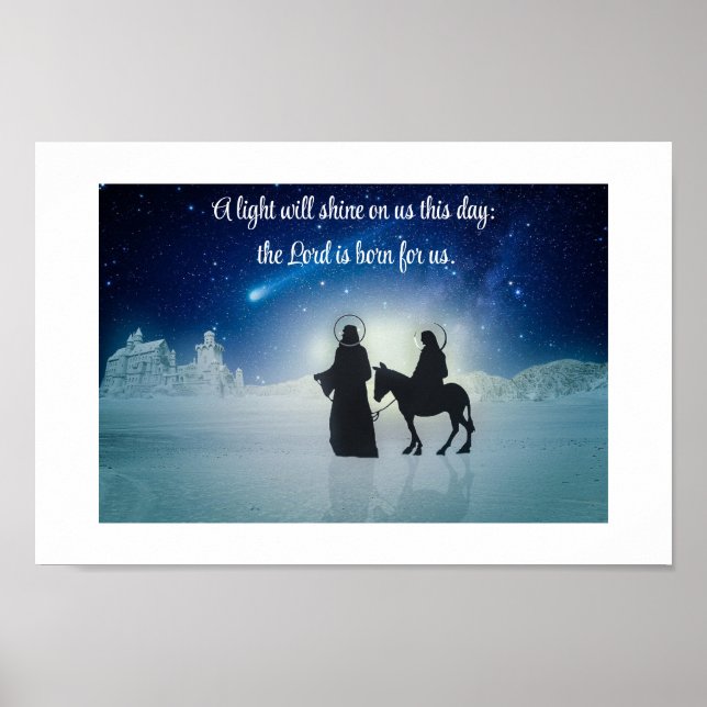 Póster Poster de viaje de Mary y Joseph (Matte) (Frente)