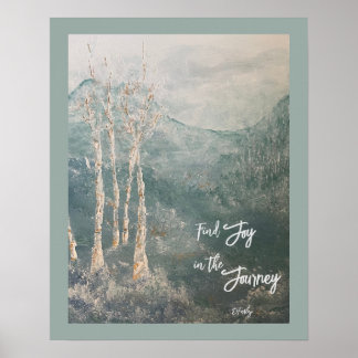 Póster Poster de viaje pacífico