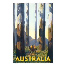 Poster de viajes de cosecha australiana