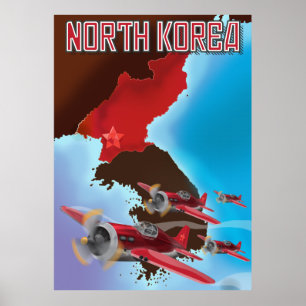 Póster Poster de viajes de cosecha de Corea del Sur