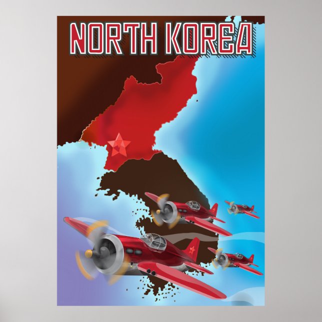 Póster Poster de viajes de cosecha de Corea del Sur (Frente)