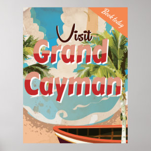 Póster Poster de Viajes de Gran Caimán