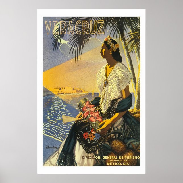 Póster poster de Viajes de Vera Cruz (Frente)