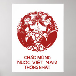 Póster Poster de Viajes de Vintage - Vietnam