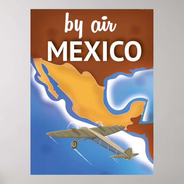 Póster Poster de Viajes por Viaje de México (Frente)