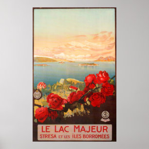 Póster Poster de Viajes por Vintage de Italia