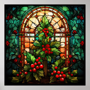 Póster Poster de vidrio contenido para navidades
