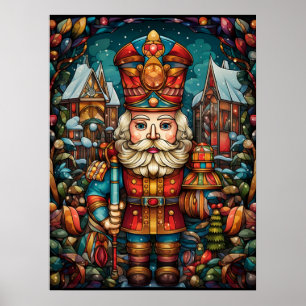 Póster Poster de vidrio contenido para navidades