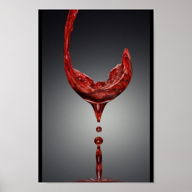 Póster Poster de vino (Frente)