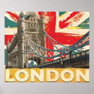 Póster Poster de Vintage London