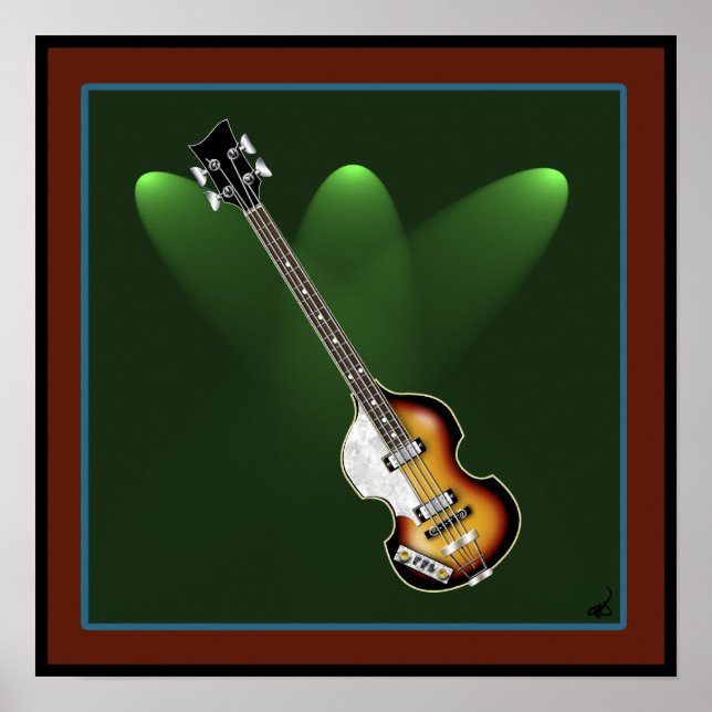 Póster Poster de Violin Bass (Frente)