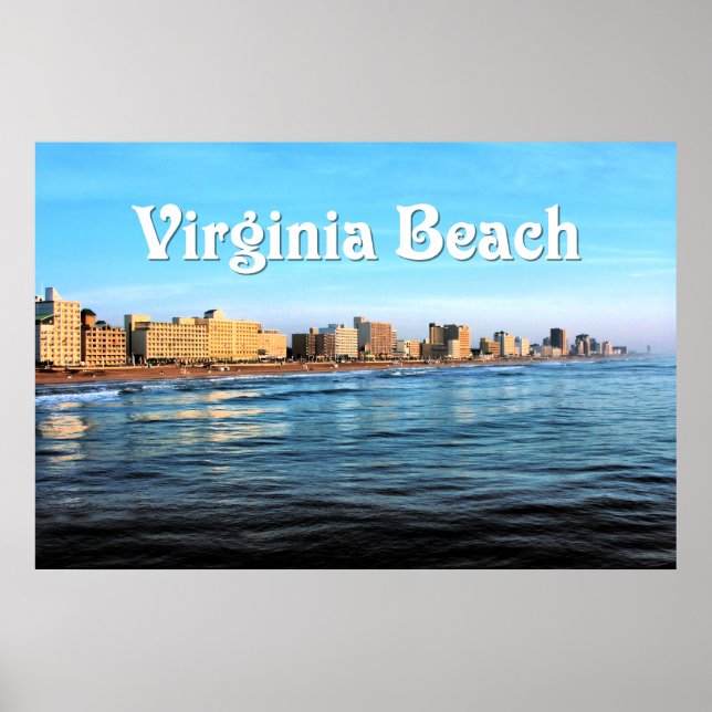 Póster Poster de Virginia Beach (Frente)