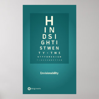 Póster Poster de visibilidad de 18" x 30"