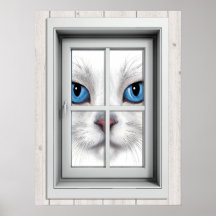 Poster de vista de ventana