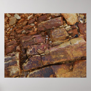 Póster Poster de vista rocosa