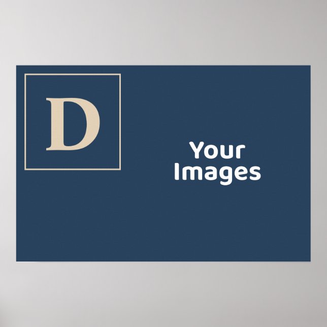 Póster Poster de visualización de fotos inicial de la fam (Frente)