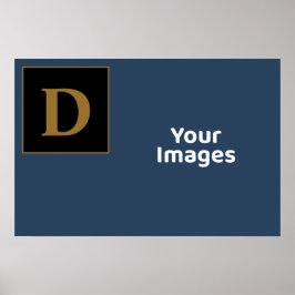 Póster Poster de visualización de fotos iniciales de la f