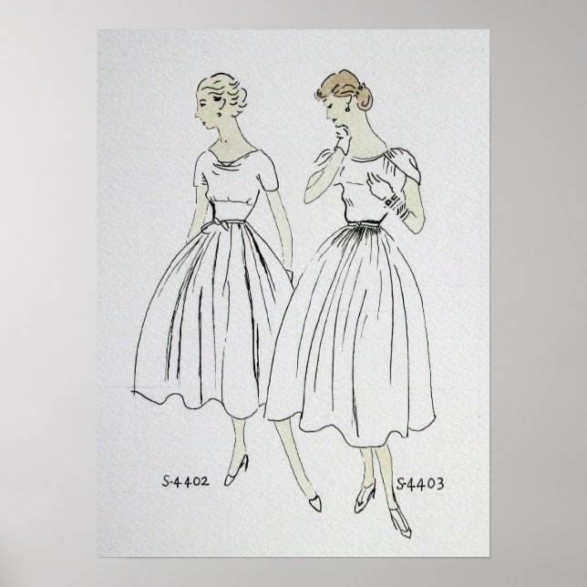 Póster Poster de Vogue 1953 (Frente)