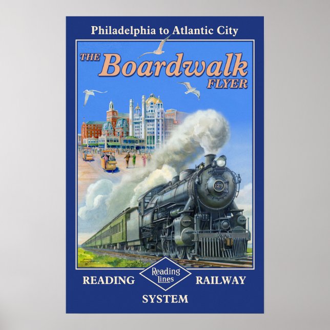 Póster Poster de volante de Boardwalk (Frente)