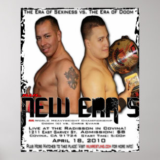 Póster ¡Poster de Volantes de la Nueva Era 5 del IWL!